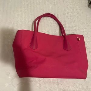 Hot pink Dagne Dover vintage Tote